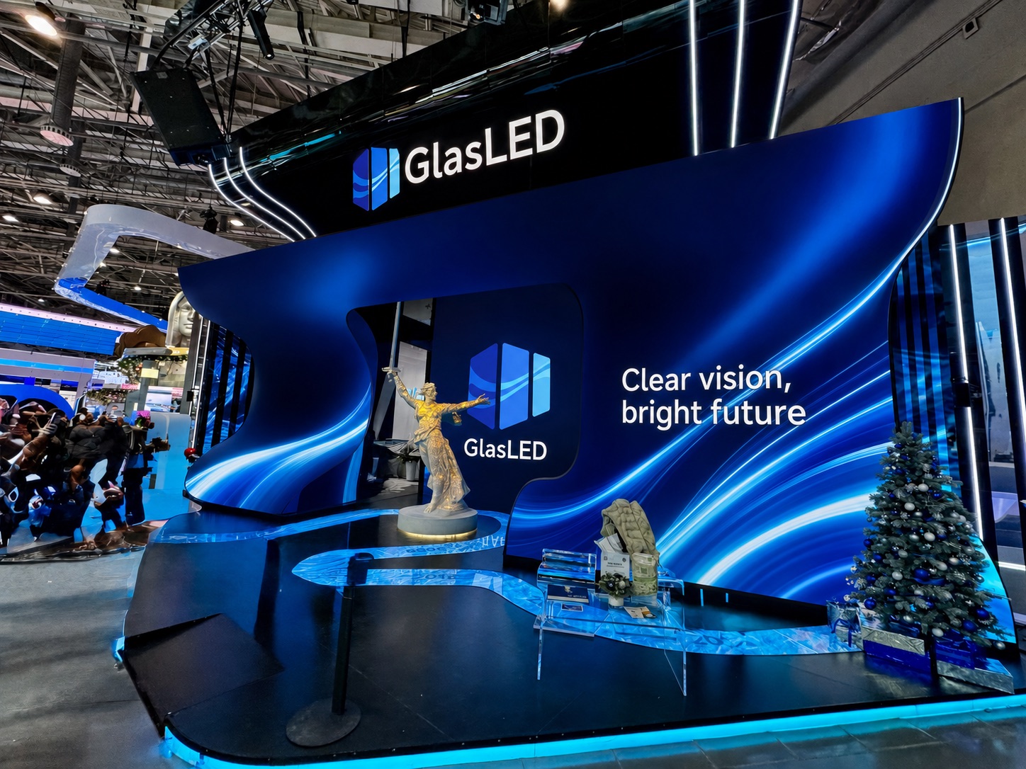 GlasLED demonstratie en conceptontwikkeling