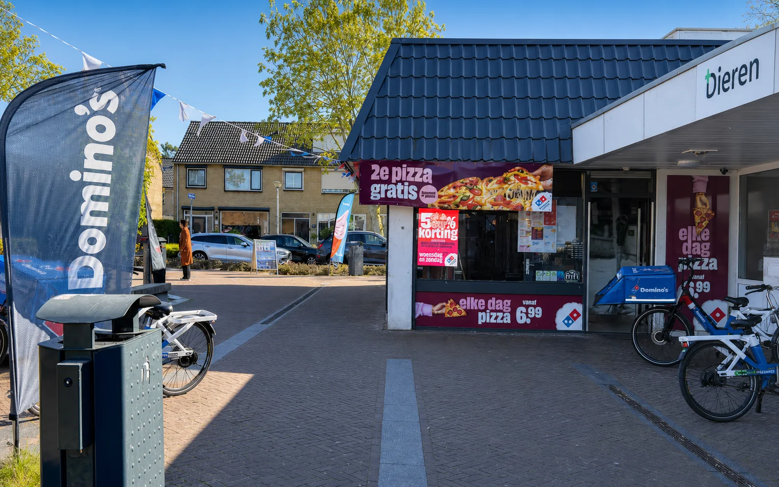 Domino's vestiging met ShopFront